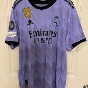 Adidas Real Madrid 2022/23 Away Modric Authentic Soccer Jersey Size L